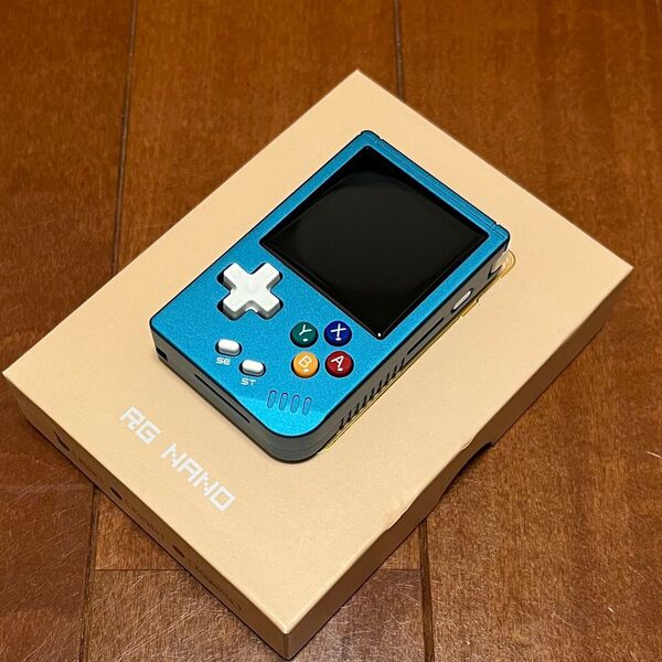 ANBERNIC RG NANO ブルー システムSD付属