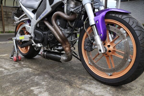 Buell XB12 9マフラーエキパイ約60パイ適合 エルボのみ 中間パイプのみ