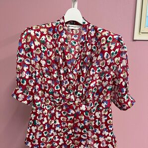 PIERRE BALMAIN ピエールバルマン カシュクールブラウス