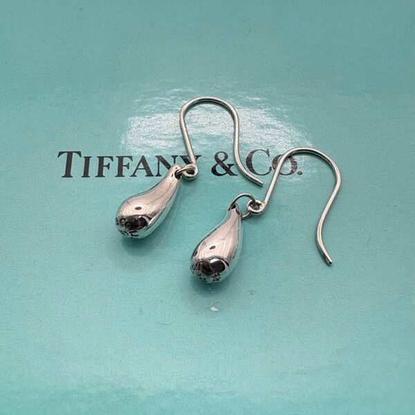Tiffany&Co. ティファニー ティアドロップ ピアス 両耳 peretti エルサペレッティ 925刻印 シルバー