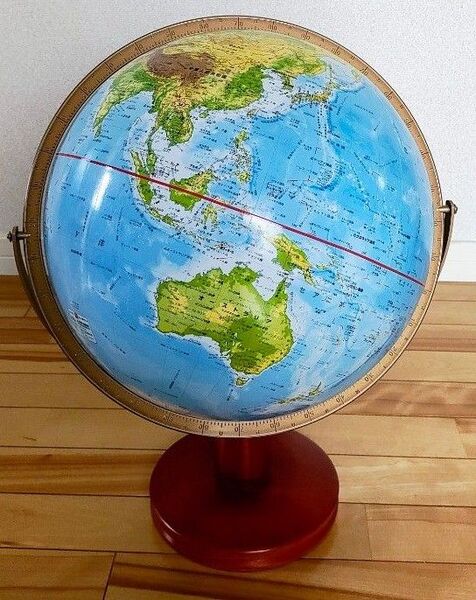 地球儀 図鑑付き