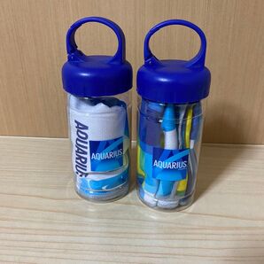 新品 ボトルケース付き クールタオル 2種類セット