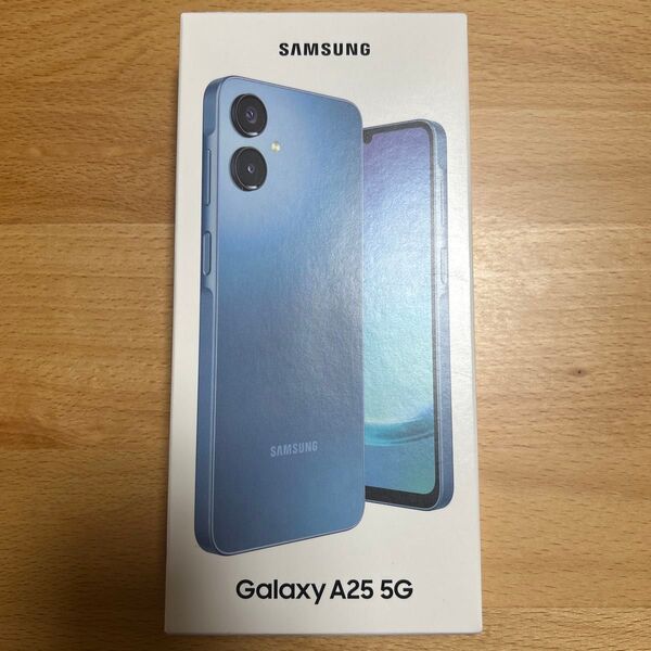新品未開封・一括購入・Galaxy A25 5G ブルー softbank