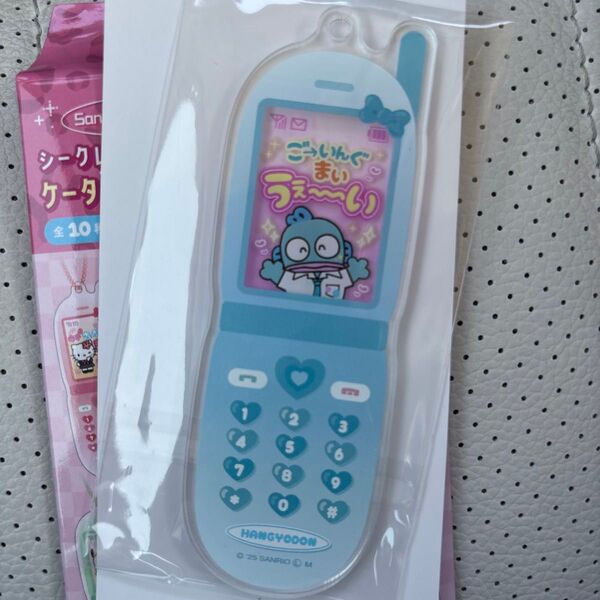 ハンギョドン サンリオキャラクターズ シークレットケータイ風キーホルダー 248803 Y2K 第4弾 SANRIO