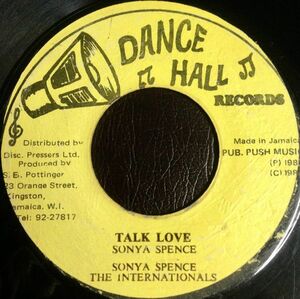 [7] Sonya Spence / Talk Love / Reggae / Lovers Rock / Dub