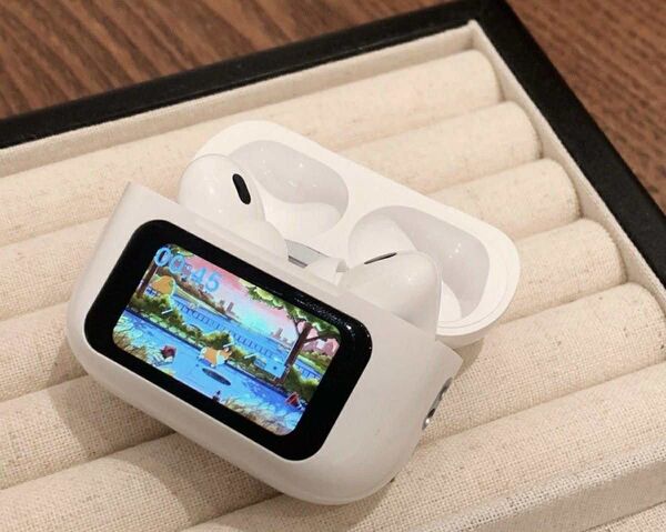 モニター付き ノイズキャンセリング ワイヤレス Bluetoothイヤホン