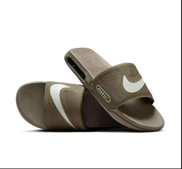 新品29cmナイキ エア マックス シロ スライド オリーブシャワーサンダルメンズNIKE AIR MAX CIRROSLIDE