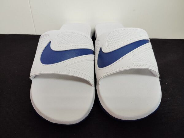 新品25cmナイキエアマックスシロスライド ホワイトブルーシャワーサンダルメンズNIKE AIR MAX CIRRO SLIDE