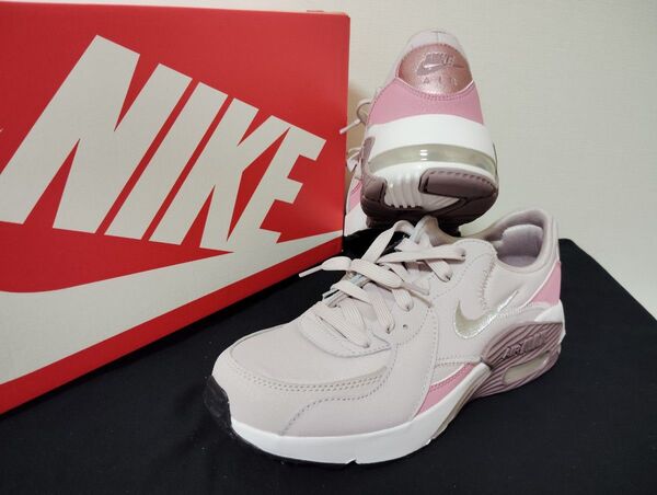 新品25cmナイキNIKEレディーススニーカーAIRMAXEXCEE エアマックスエクシーライラックローズピンク