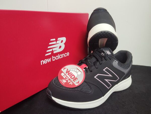 新品23.5cmニューバランスnewbalanceレディーススニーカーWW550CB4 2E幅広ブラック黒ウォーキングトレーニング