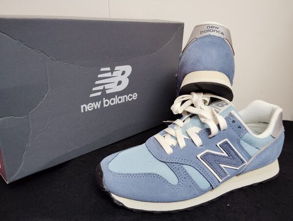 新品23.5 cm ニューバランス newbalanceレディーススニーカーWL373BW2スカイブルーML373好きにも