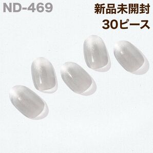 ND-469 ohora ジェルネイルシール シルバーグレー マグネット 夏
