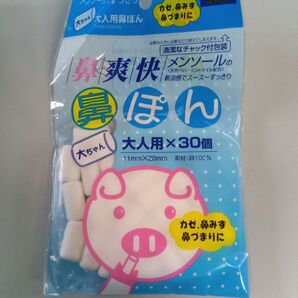 鼻爽快 鼻ぽん 大ちゃん(30個入り/袋、11mm×20mm)