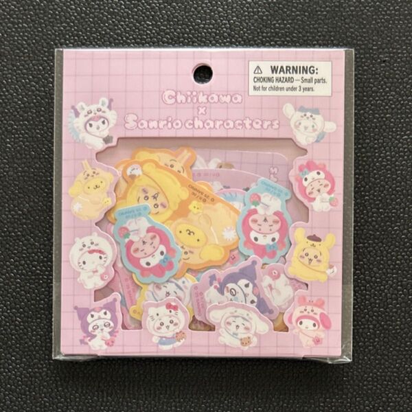 ちいかわ サンリオキャラクターズ ステッカーセット ハチワレ うさぎ モモンガ 古本屋