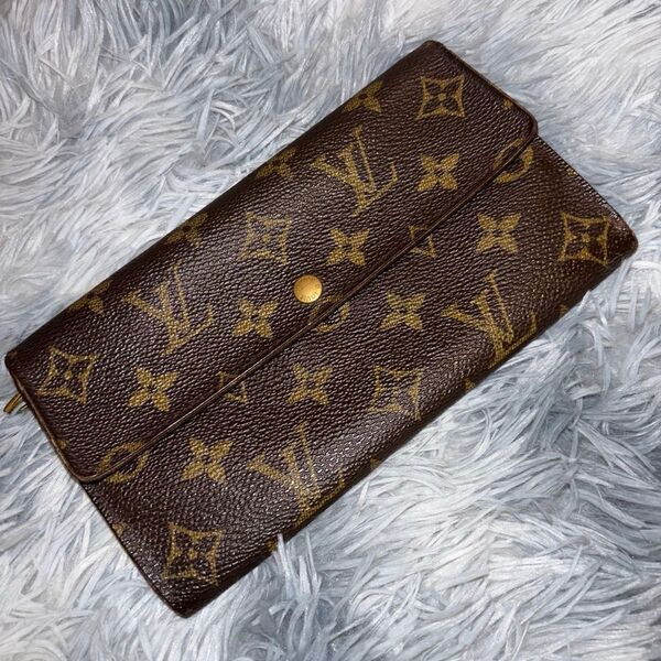 ルイヴィトン LOUIS VUITTON ポシェット ポルトモネクレディ M61723 長財布