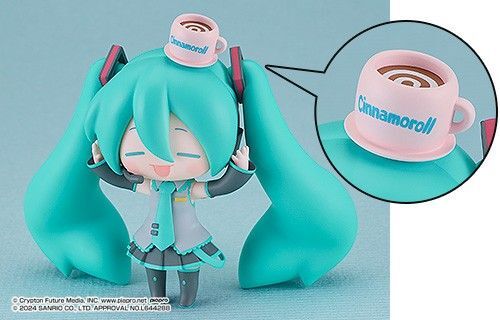 【未開封】グッドスマイルカンパニー ねんどろいど 初音ミク シナモロールコラボVer. 購入特典付き フィギュア