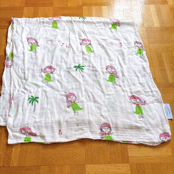 ココムーン おくるみ ブランケット フラガール ハワイ