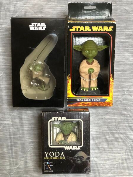 スターウォーズ プレミアムフィギュア ボブルヘッド コレクティブルバスト ヨーダ