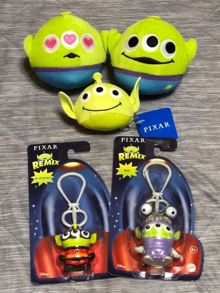 トイストーリー ぬいぐるみ キーホルダー リトルグリーンメン