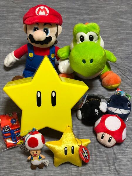 スーパーマリオ USJ ぬいぐるみ マスコット ポップコーンバケツ