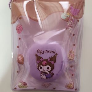【新品未使用】サンリオポーチ付きマカロンリップバーム〈クロミ〉 クランベリーの香り
