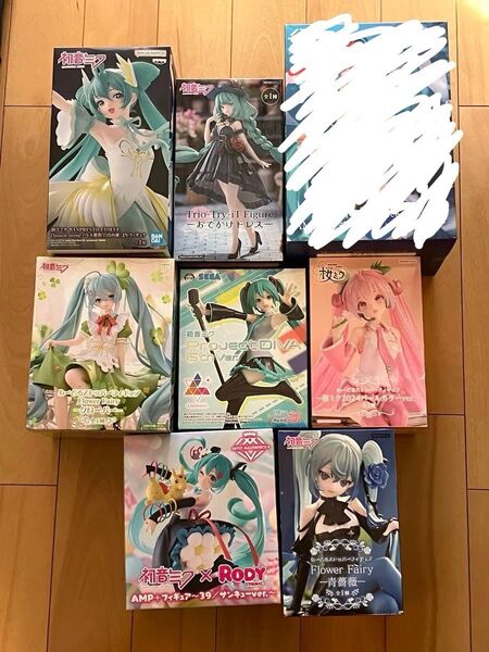 初音ミクプライズフィギュア7点