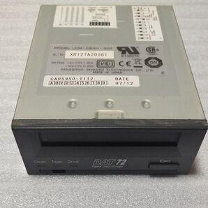 【未確認】 テープドライブ DAT72 panasonic LKM-DE4H-3XR