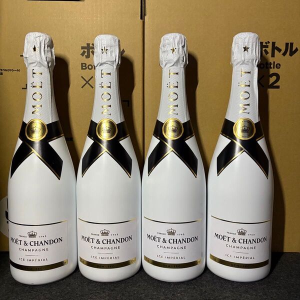 モエ・エ・シャンドン MOET CHANDON アイス アンペリアル 750ml×4本セット