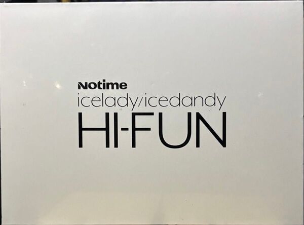 NOtime icelady/icedandy HI-FUN アイスレディアイスダンディ ハイフン 男女兼用 超音波美顔器