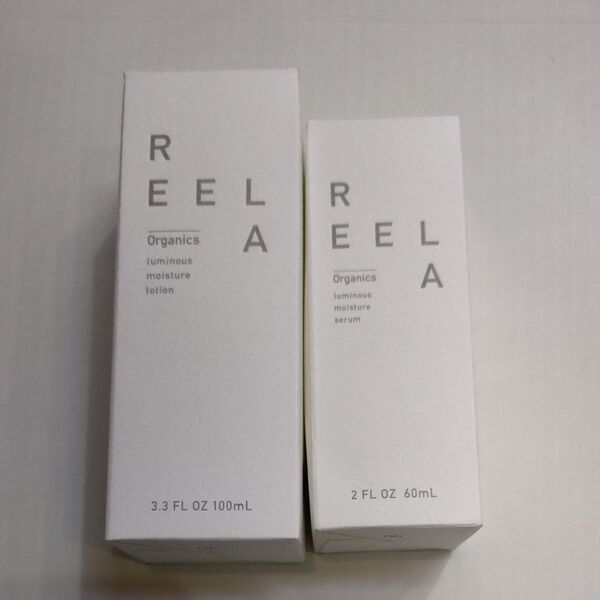 REELA Organics ルミナスモイスチャー ローション&セラム セット