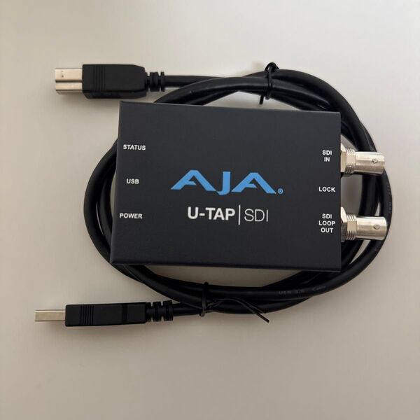 AJA U-TAP SDI USB3.0 キャプチャーデバイス 新品未使用 箱なし