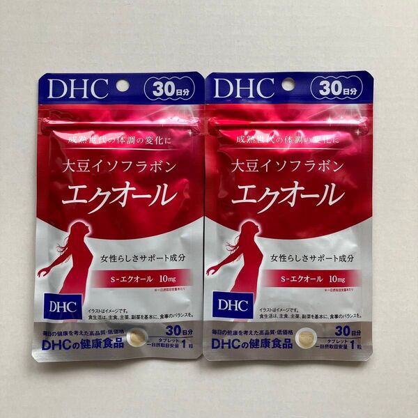 DHC 大豆イソフラボン エクオール 30日分×2袋