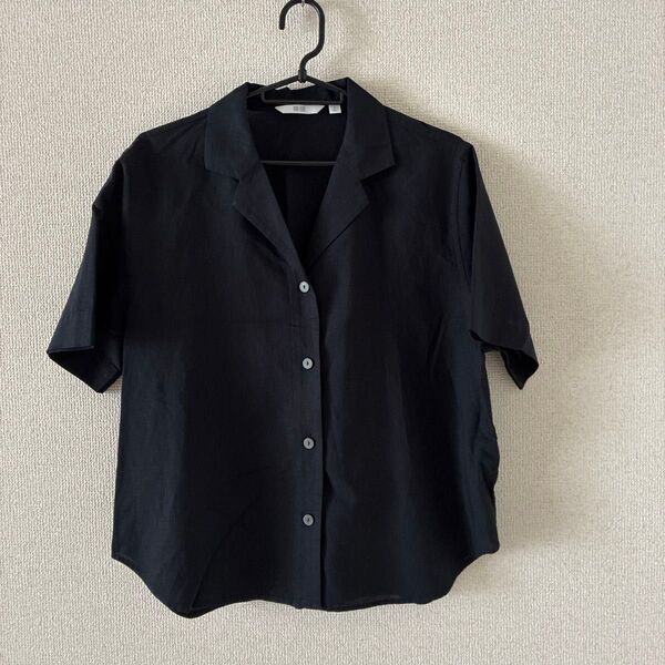 UNIQLO オープンカラーシャツ 半袖シャツ