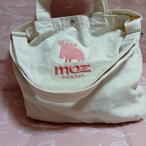 moz ショルダートートバッグ ホワイト
