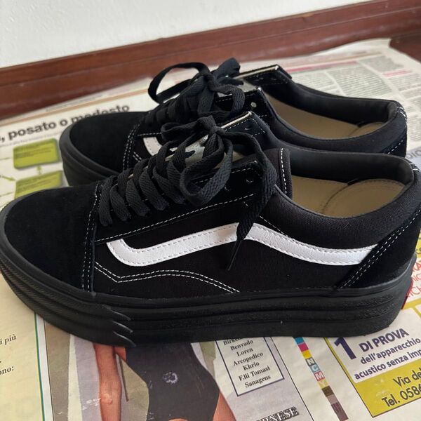 VANS スニーカー 厚底スニーカー 25㎝