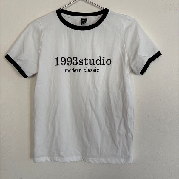 SHEIN DAZY 半袖Tシャツ 半袖 Tシャツ ロゴTシャツ Sサイズ ホワイト