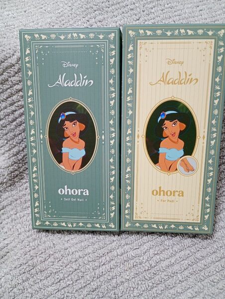 ohora オホーラ ジェルネイル シール セルフネイル ハンドネイル フットネイル ディズニー アラジン ジャスミン
