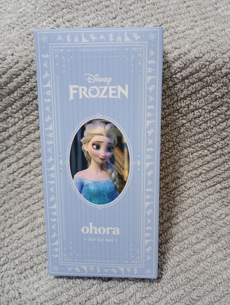 ohora オホーラ ジェルネイル シール セルフネイル ハンドネイル ディズニー アナと雪の女王 エルサ