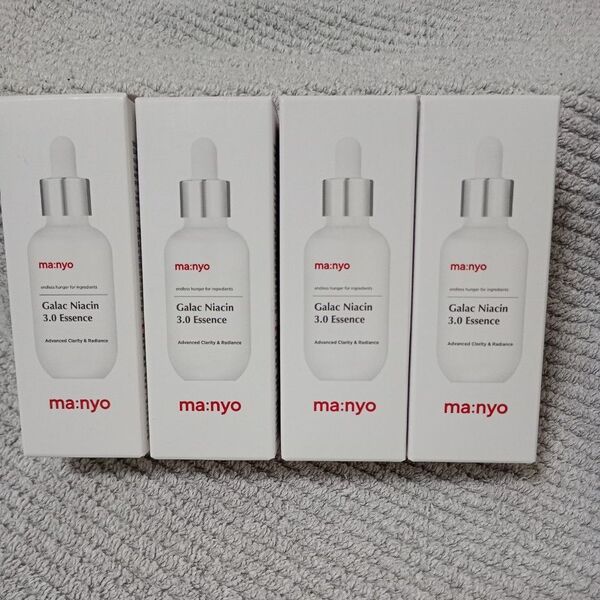 魔女工場 ma:nyo マニョ ガラクナイアシン 3.0 エッセンス 美容液 30ml 4個セット