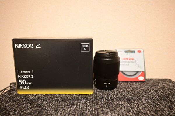 Nikon z50mm f1.8 Sプロテクター付き