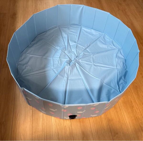 プール 折りたたみ 空気入れ不要 120×30cm ビニールプール