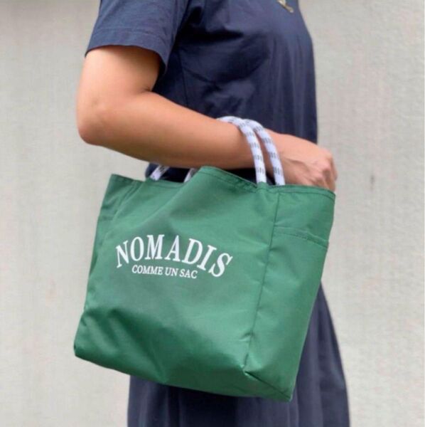 新品NOMADIS 別注 SAC2 Petit リバーシブル ロゴトートバッグ