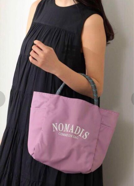 新品NOMADIS 別注 SAC2 Petit リバーシブル ロゴトートバッグ