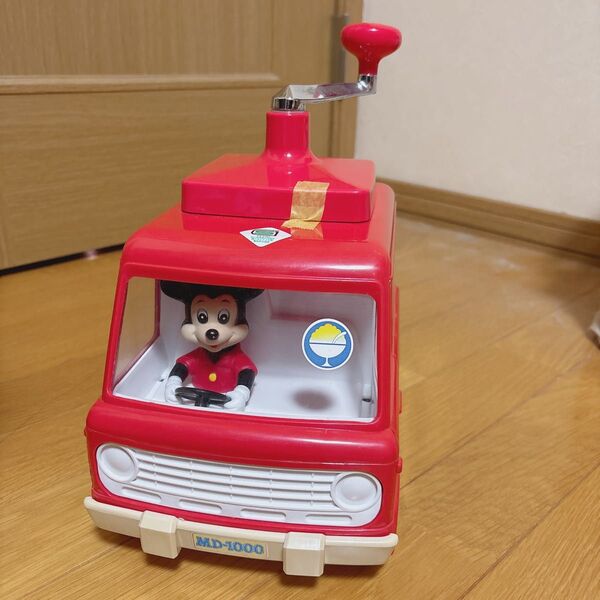 80s ヴィンテージ ディズニー 象印 バブルヘッド ミッキーマウス かき氷器 ディズニー 当時物 ミッキー 昭和レトロ