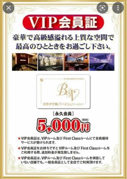 カラオケ館 VIPカード