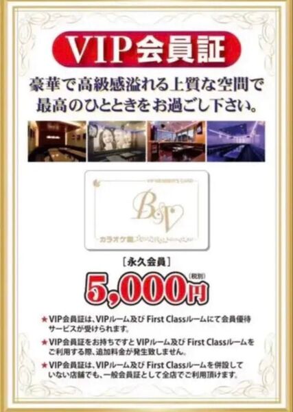 カラオケ館 VIPカード