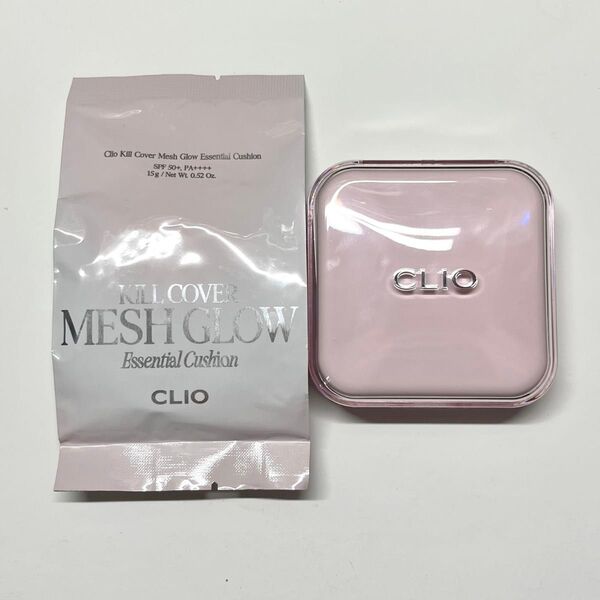 【美品レフィル 付き】CLIO キルカバーメッシュグロウ クッションファンデ 21N
