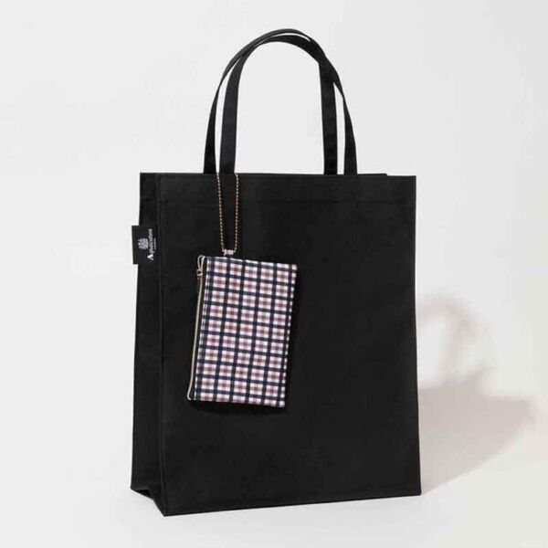 【送料無料】 オトナミューズ MUSE 3月 増刊 付録 アクアスキュータム チェック柄ポーチ付き オトナの嗜みマナーバッグ
