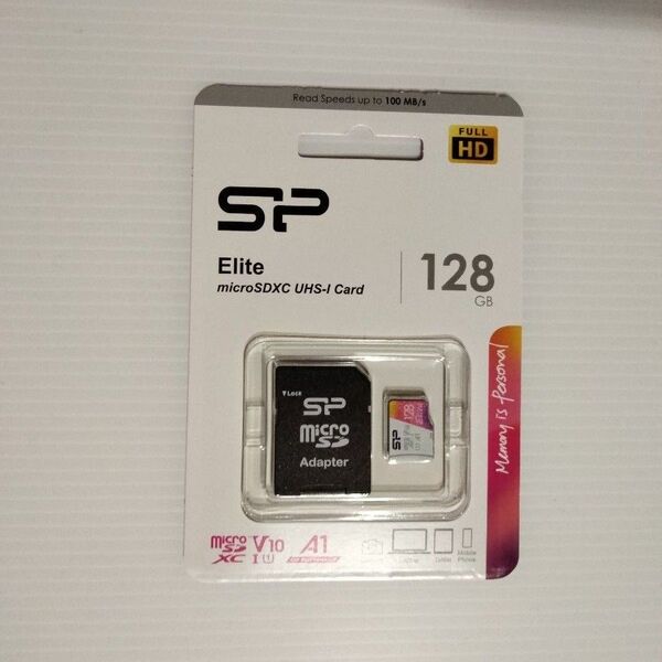 シリコンパワー 高速マイクロSDカード 128GB 未使用未開封