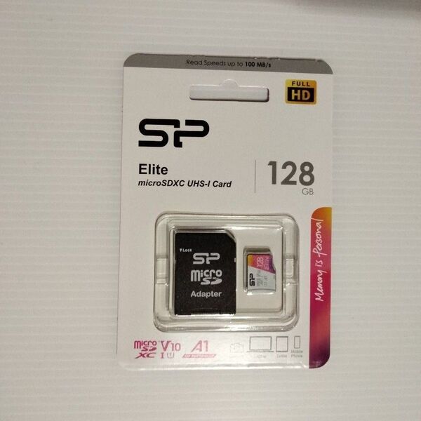 シリコンパワー 高速マイクロSDカード 128GB 未使用未開封